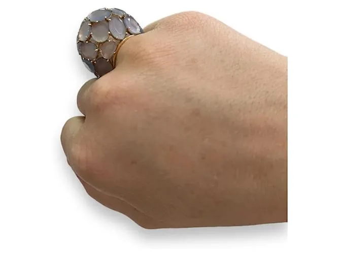Anillo Pomellato Capri. Gold hardware 
